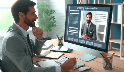 Professionelle Agentur erstellt eine individuelle Website
